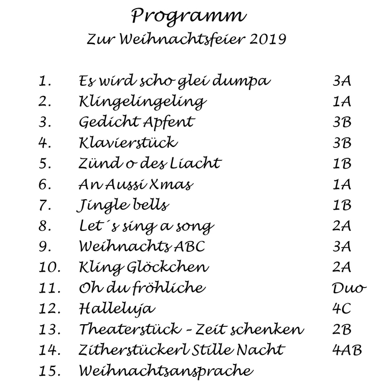 programm 2019