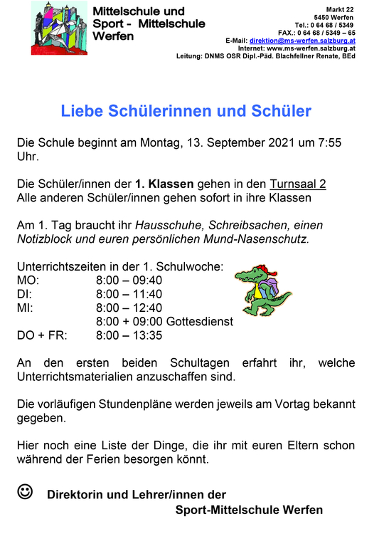 schulbeginn info homepage 21 1